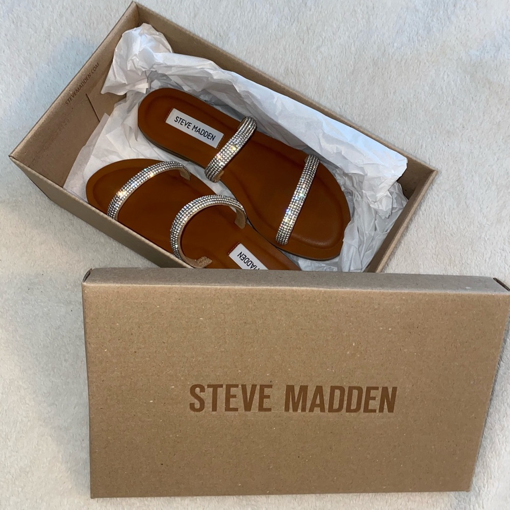 Steve Madden Myla Rhinestone Sandals